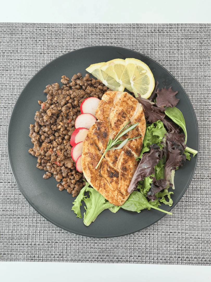 Zesty Chicken Plate - Green Bowl Foods Recipe