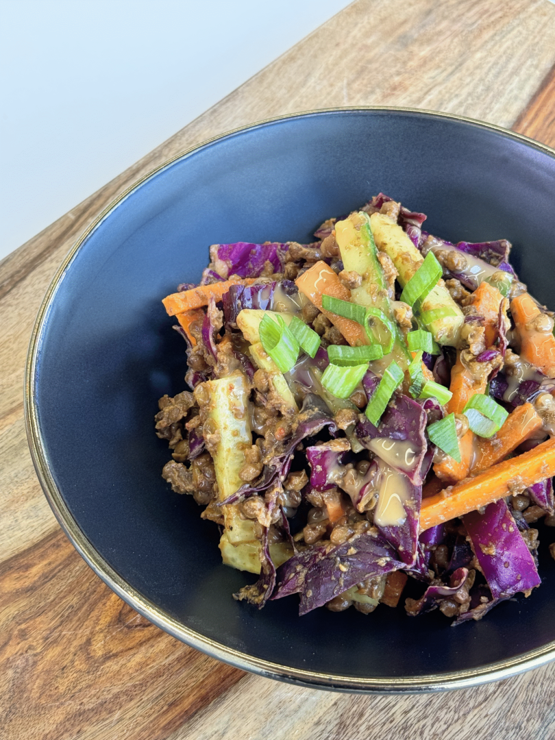 Thai Teng Lentil Salad - Green Bowl Foods Recipes