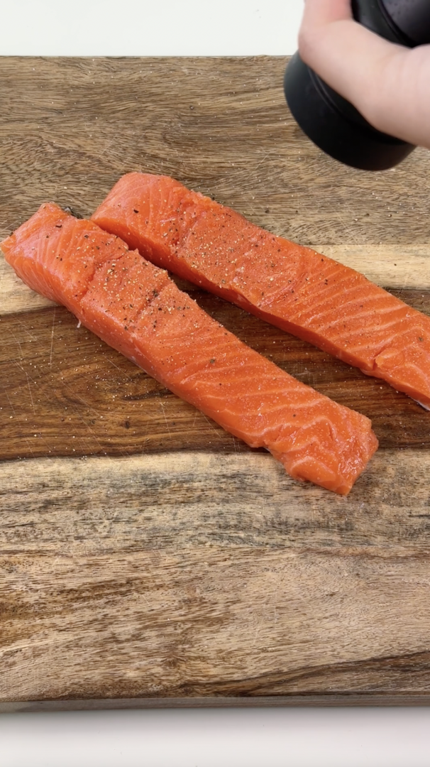 Salmon Spears Pot - Step 1