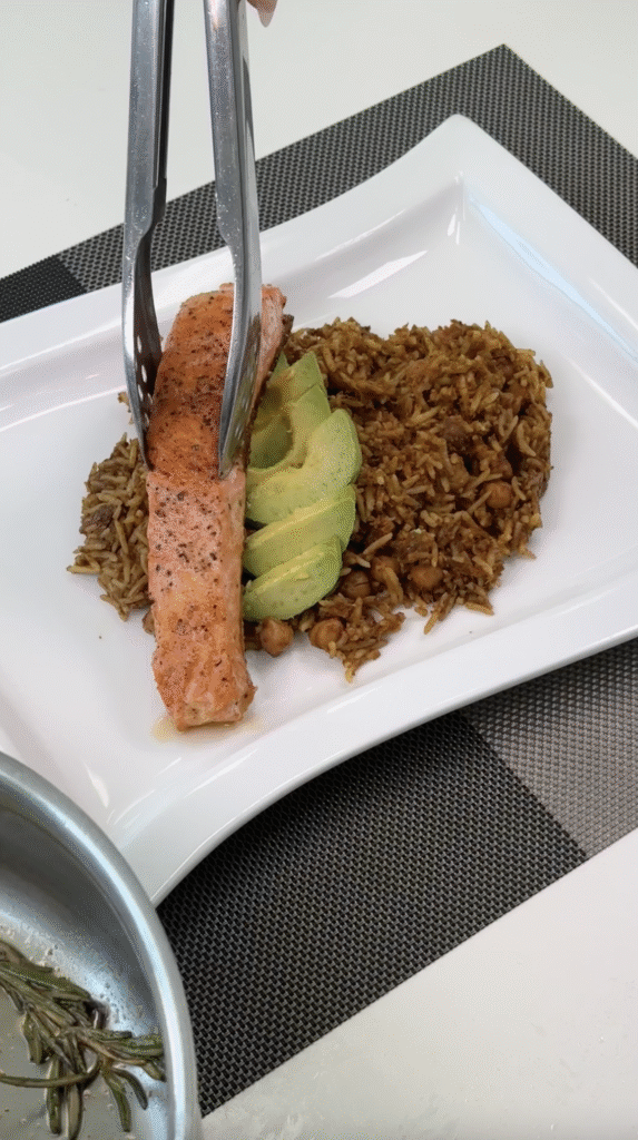Avocado Salmon Energy Bowl - Step 4