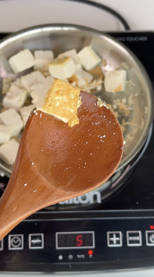 Soy Glazed Tofu Cubes - Step 3