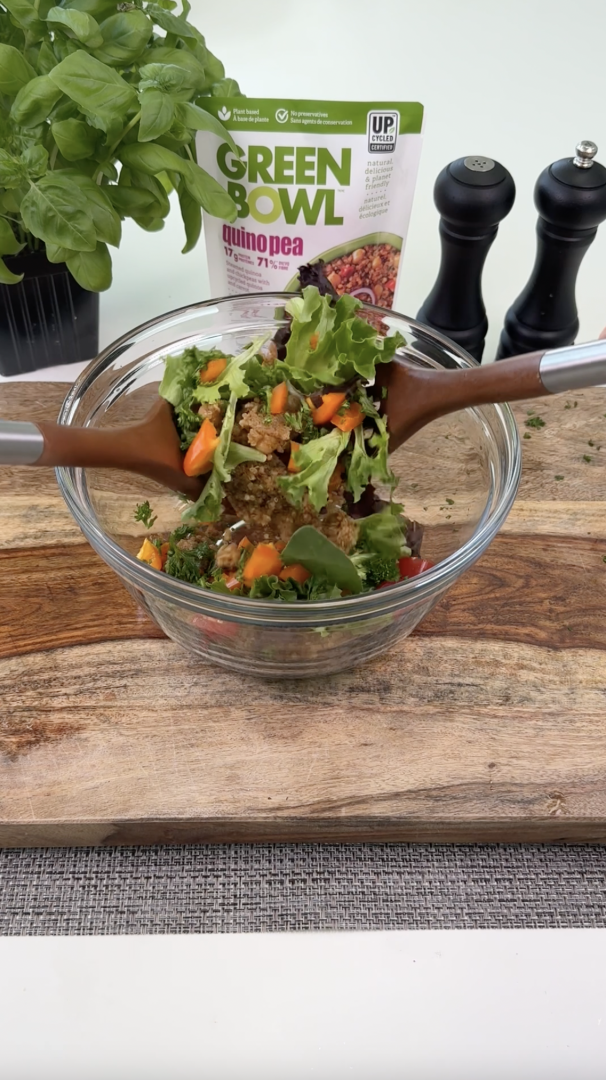 Garden Luxe Salmon Plate - Step 2