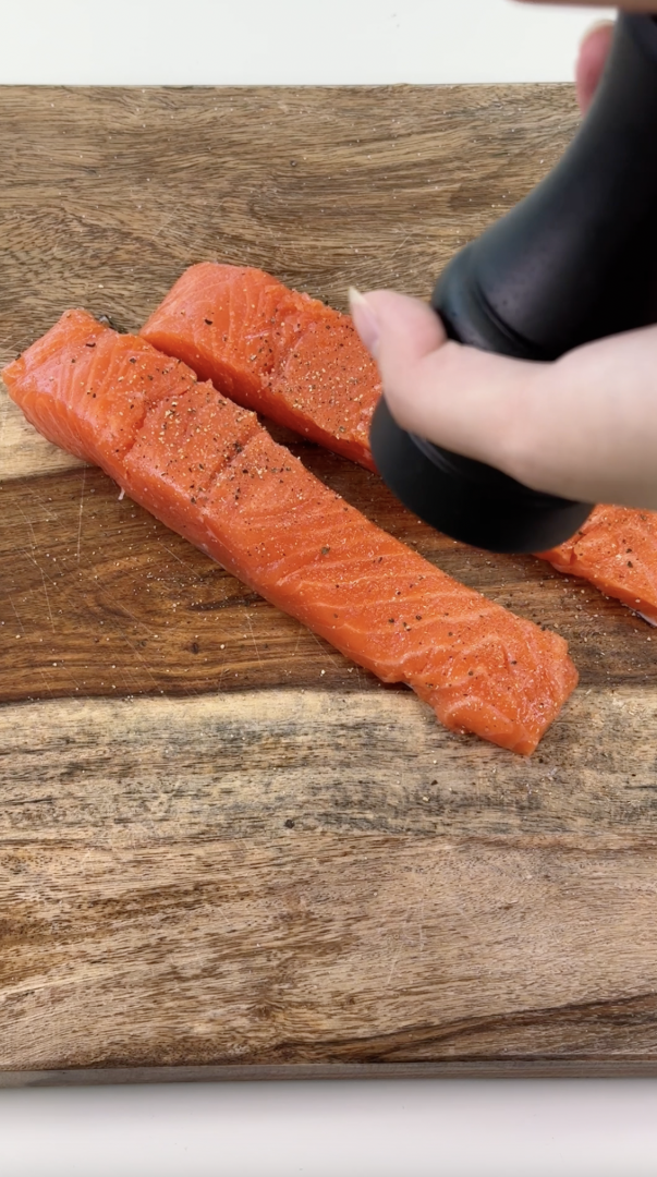 Garden Luxe Salmon Plate - Step 3