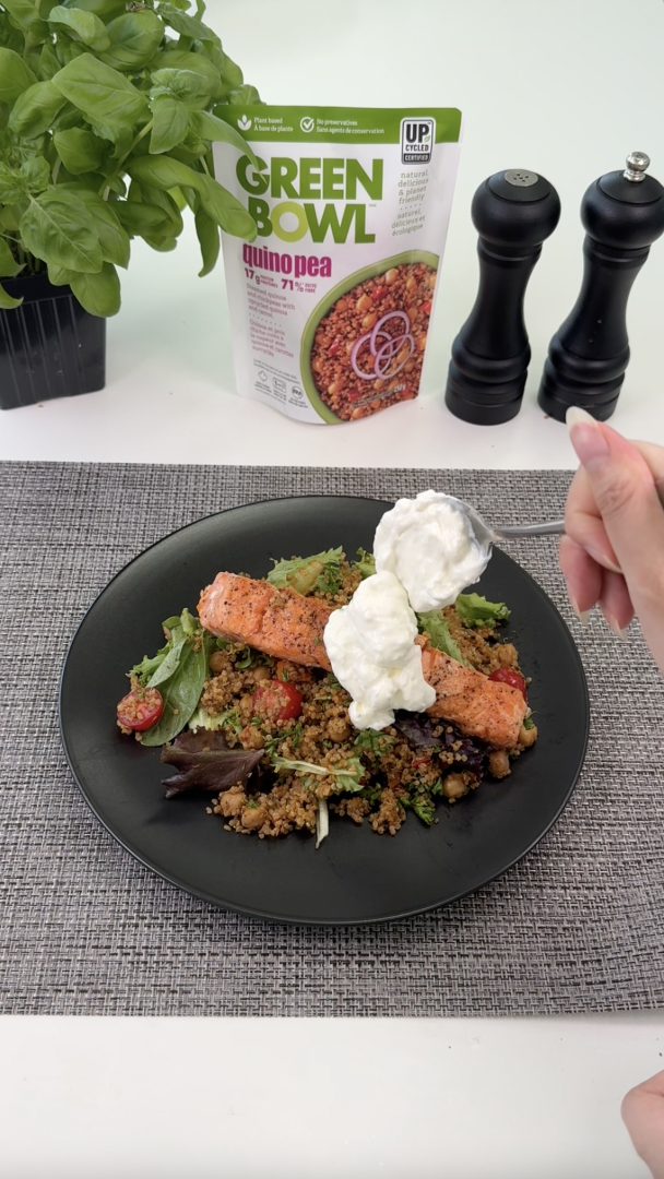 Garden Luxe Salmon Plate - Step 5