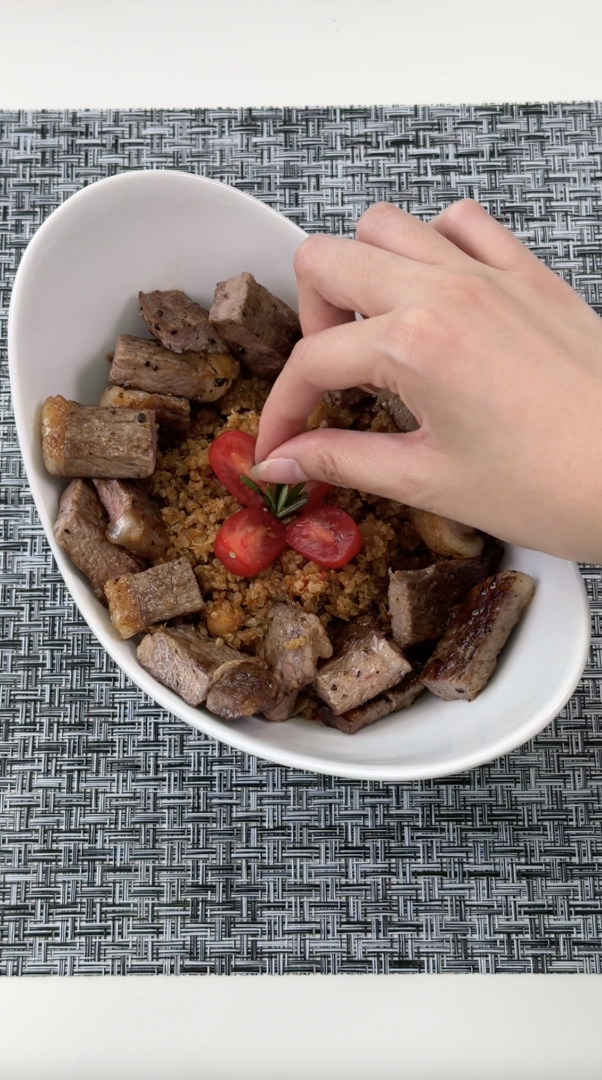 Tomato Herb Steak Bowl - Step 4