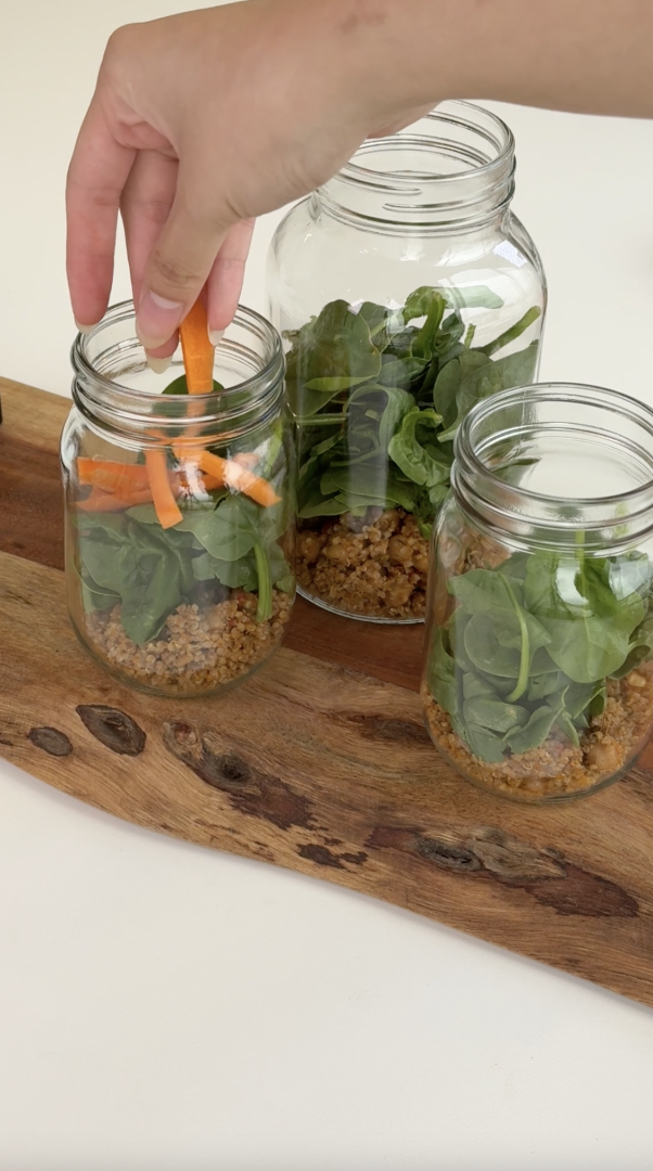 Rainbow Quinoa Shaker Salad - Step 2