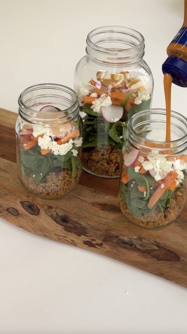 Rainbow Quinoa Shaker Salad - Step 3