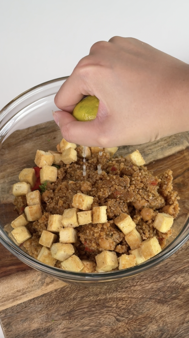 Crispy Tofu Bowl - Step 7