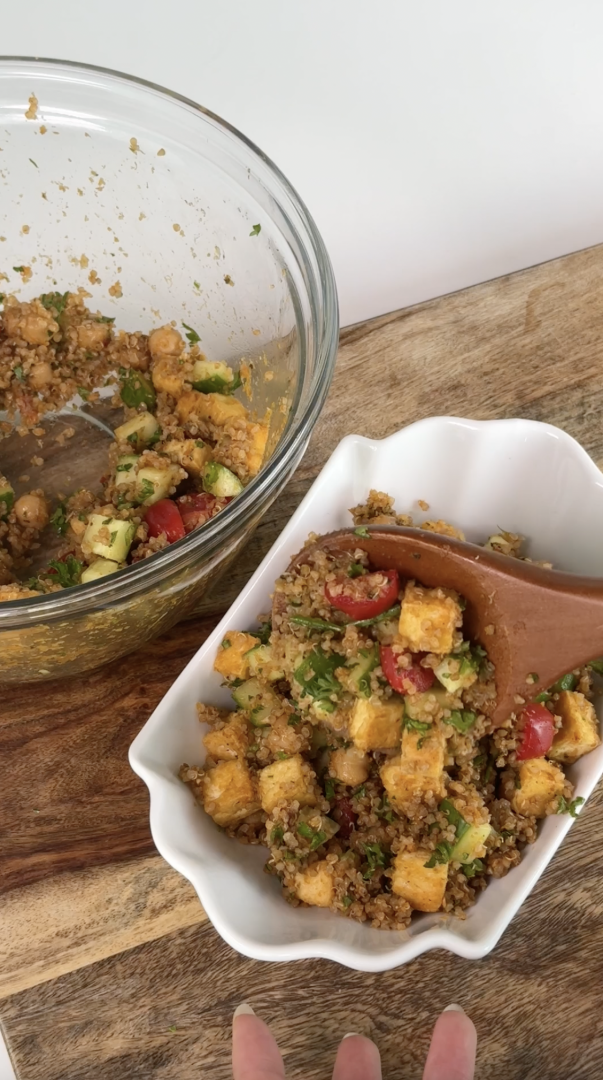 Crispy Tofu Bowl - Step 8